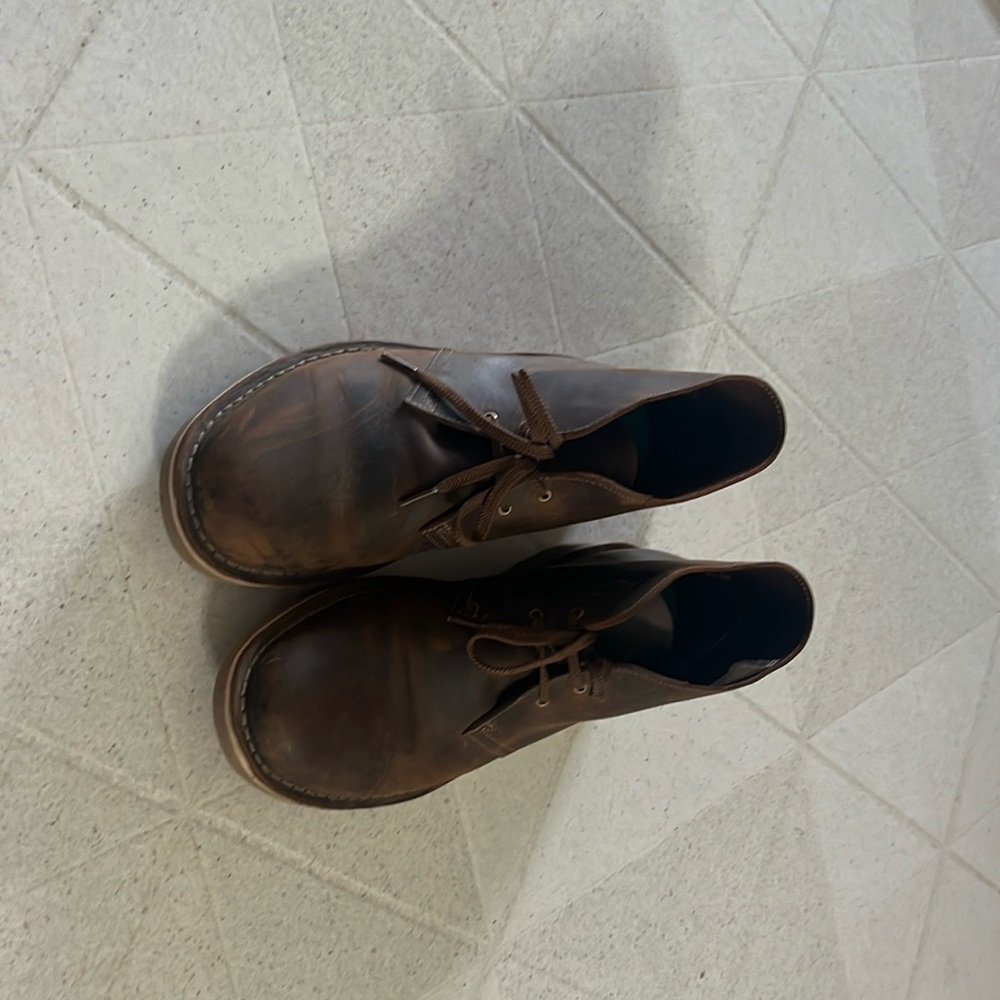 Clark shoes worn one time